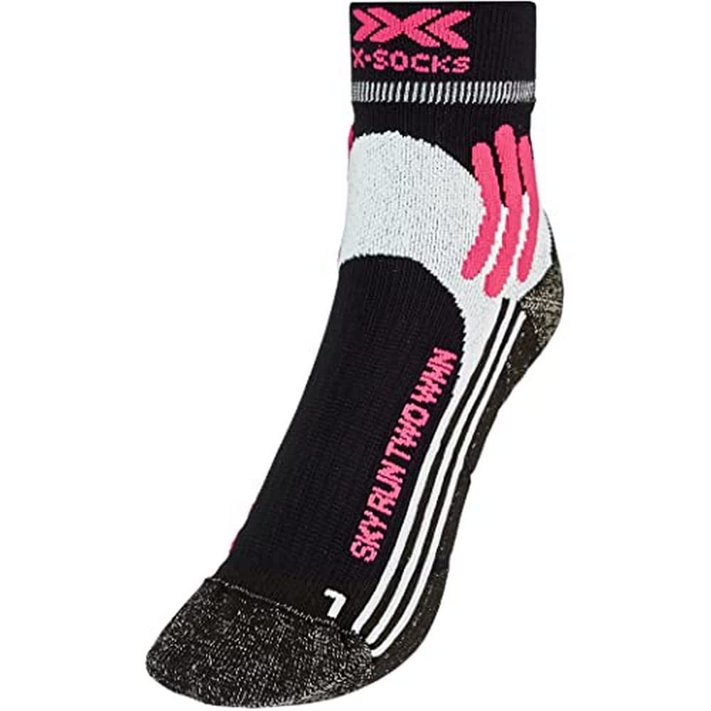 X-Socks Sky Run Two Calze running donna 37-38 Rosa Grigio