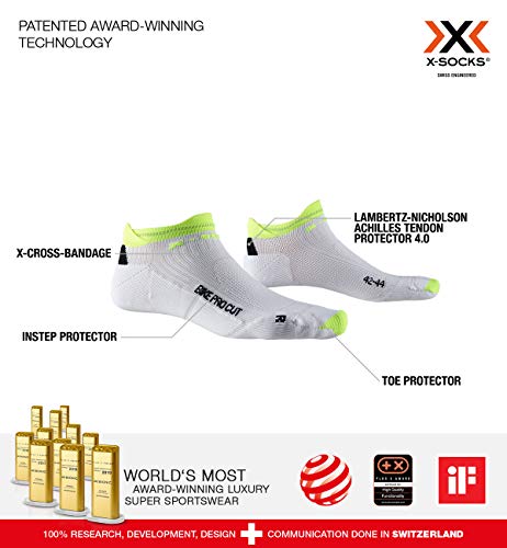 Bionic X-SOCKS Bike Pro Cut calze bici 35-38 giallo