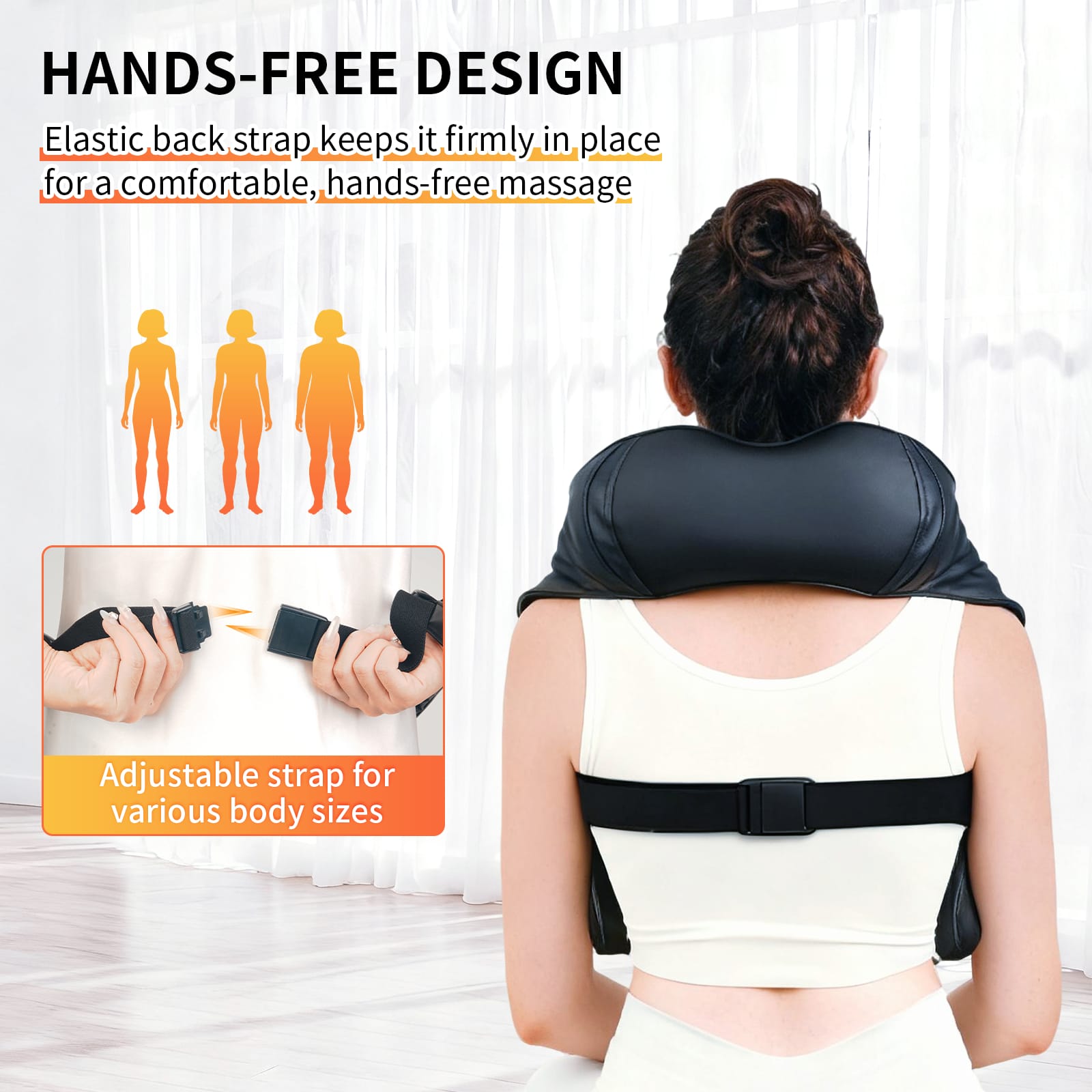 Tisscare Shiatsu massaggiatore collo e spalle con calore
