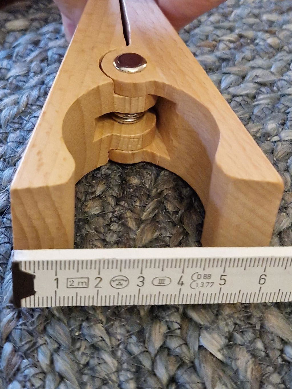 Tuuli Set 2 Mollette Legno Spiaggia per Teli da Mare