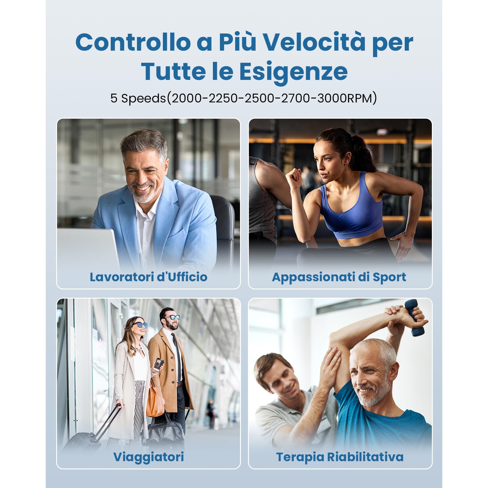 Bob and Brad M7 Plus Pistola Massaggio Calore 9mm Compatta