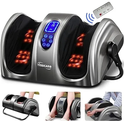 Tisscare 8017 massaggiatore piedi elettrico shiatsu gambe