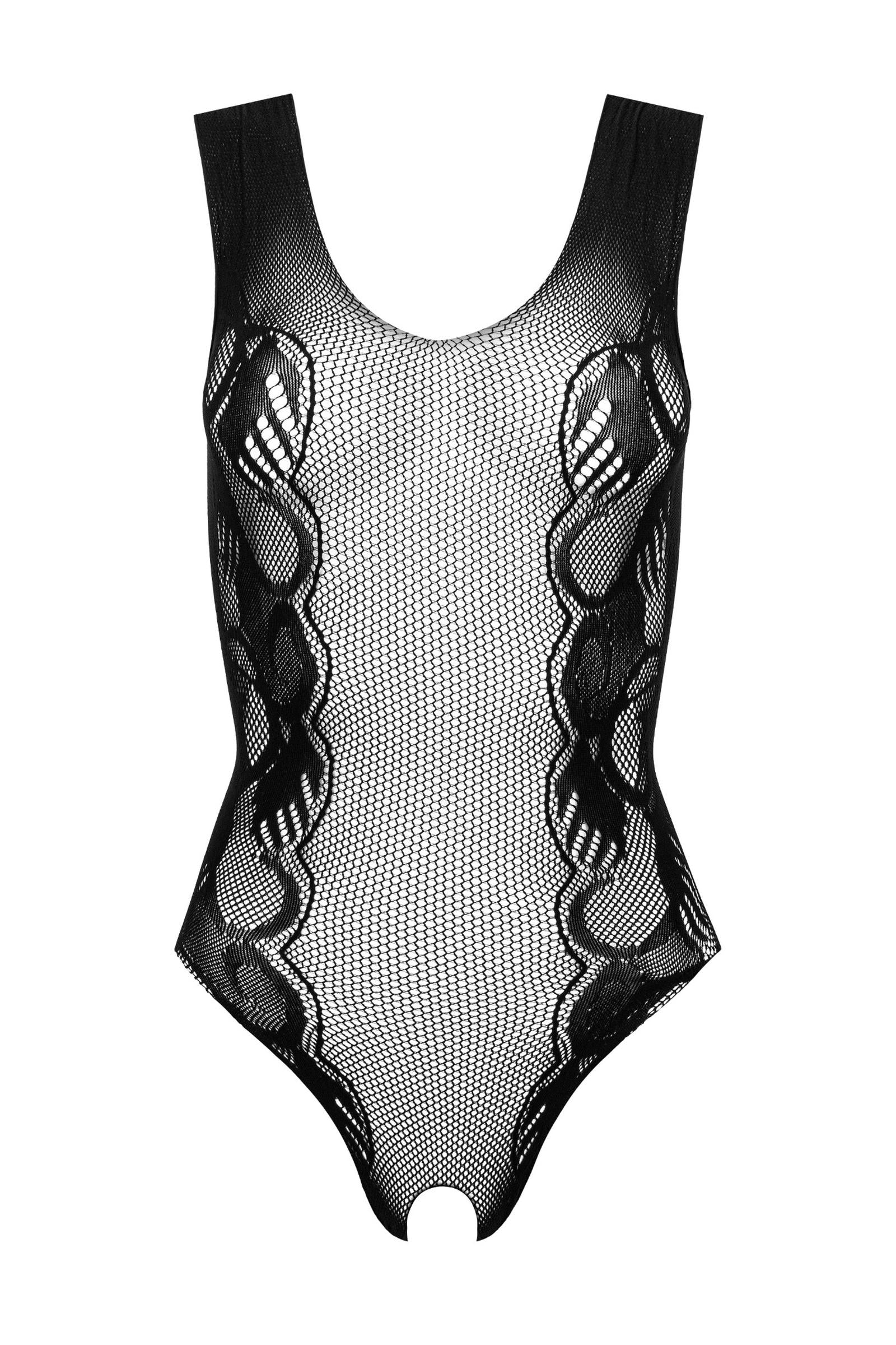 Kotek Bodys body fishnet nero ouvert pizzo S/M/L