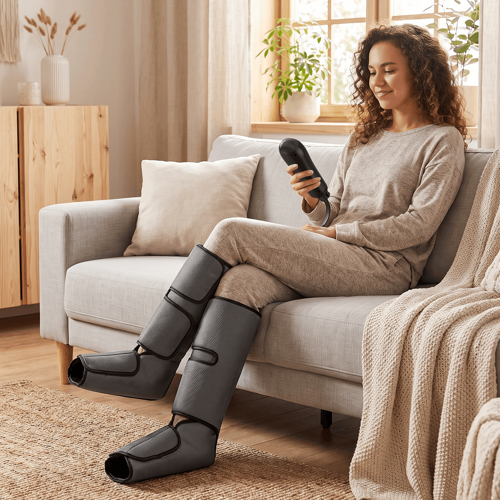 Nekteck Leg Massager massaggiatore polpacci aria classico