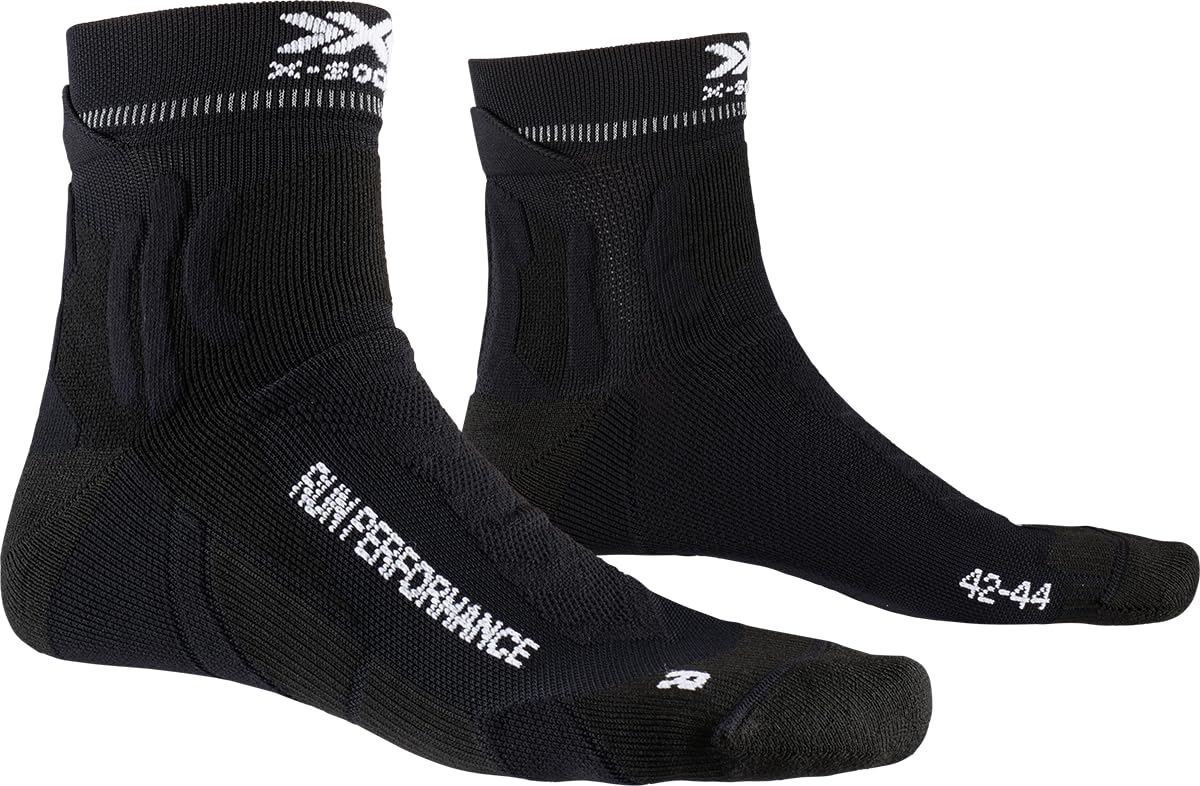 X-Socks Run Performance calzini running traspiranti neri