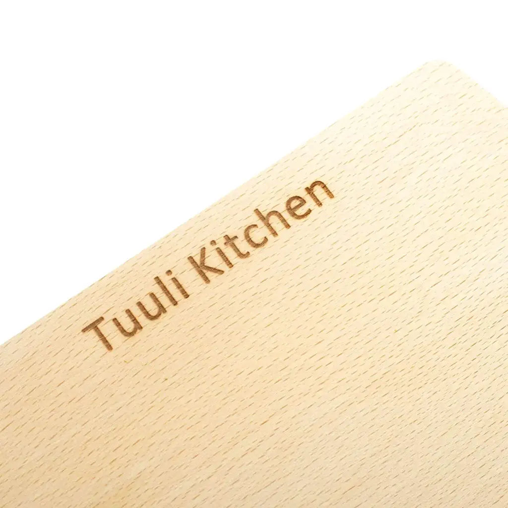 Tuuli Taglieri in legno personalizzato faggio 30x14 cm inciso