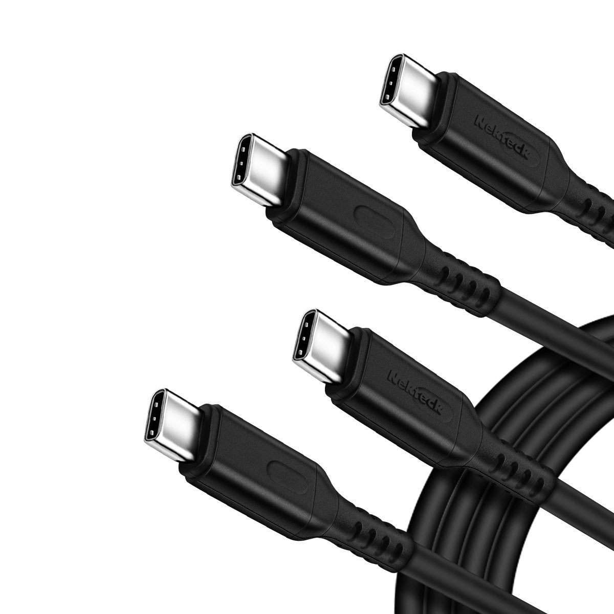 Nekteck Cavo USB C 100W 2m 2 Pezzi Ricarica