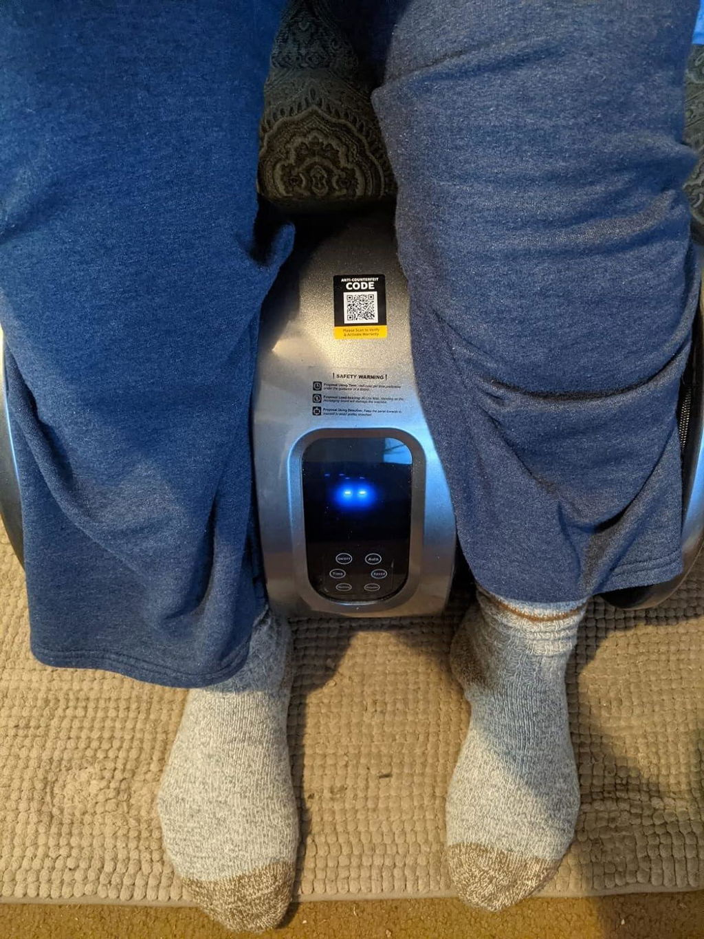 TISSCARE TC 212 Massaggiatore Piedi Shiatsu Grigio