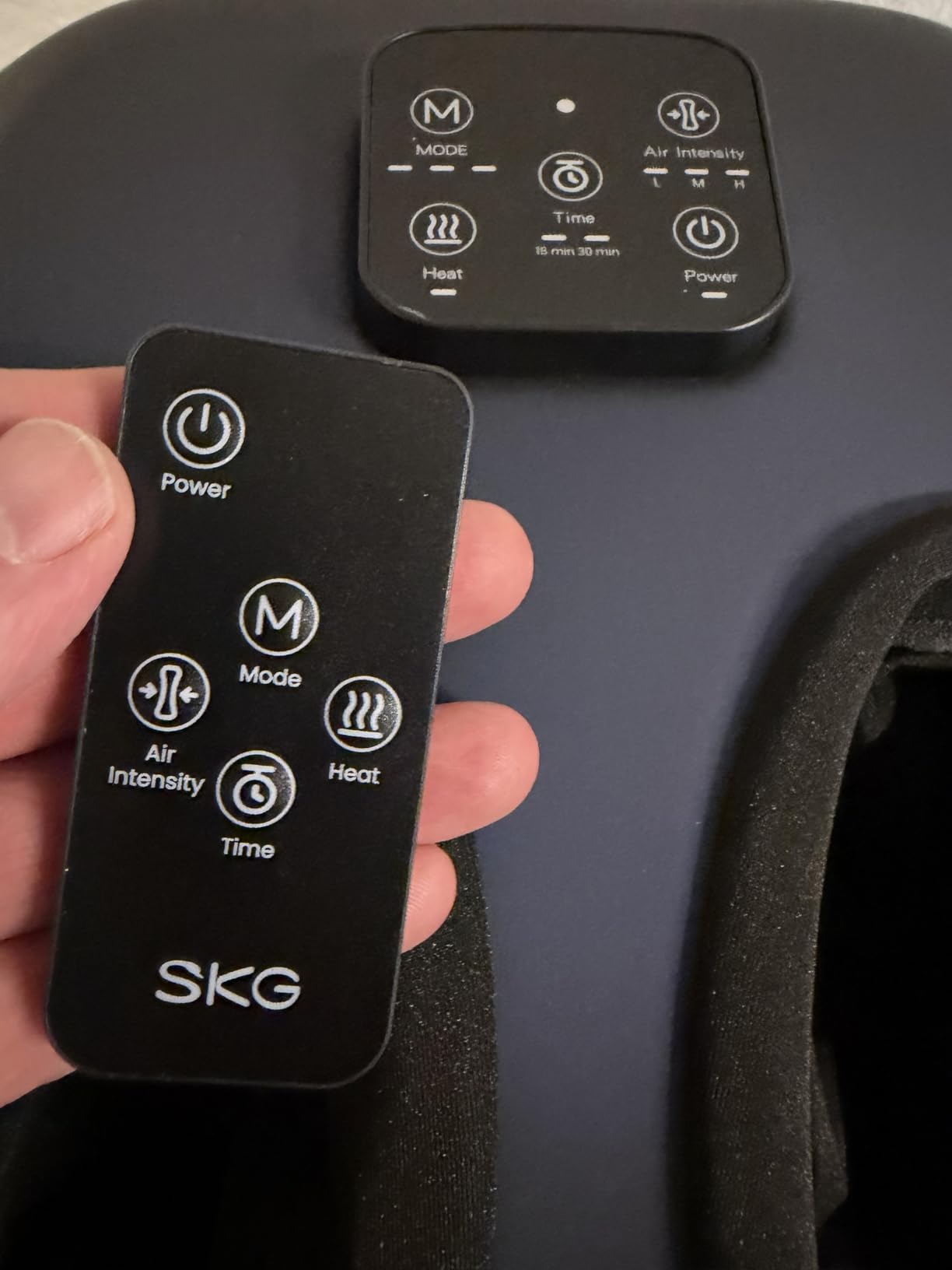 SKG YS100 massaggiatore piedi calore telecomando 47