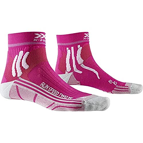 X-SOCKS Run Speed Two calzini corsa donna 39-40 rosa
