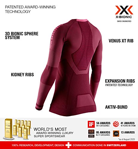 Bionic Invent Maglia running donna M maniche lunghe