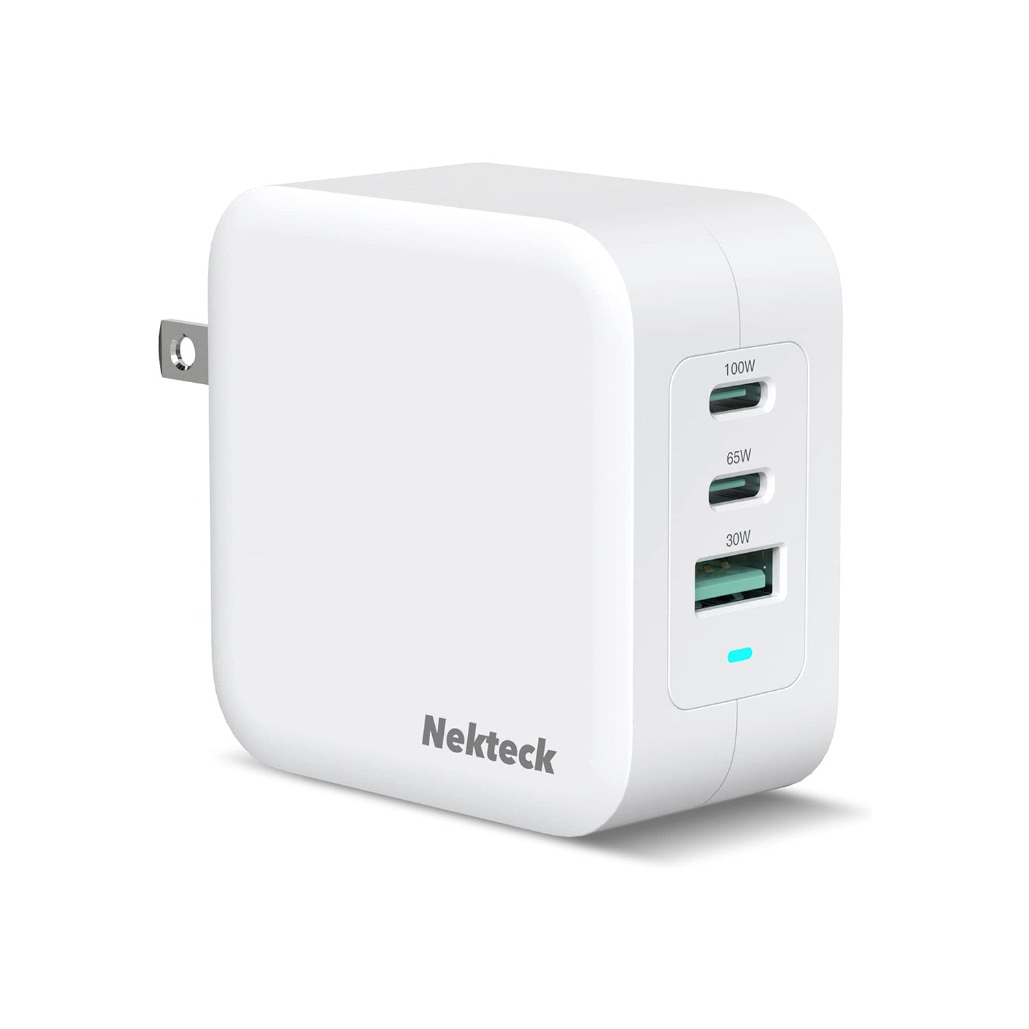 Nekteck Accessories & Charger Caricatore GaN 100W 3 Porte USB