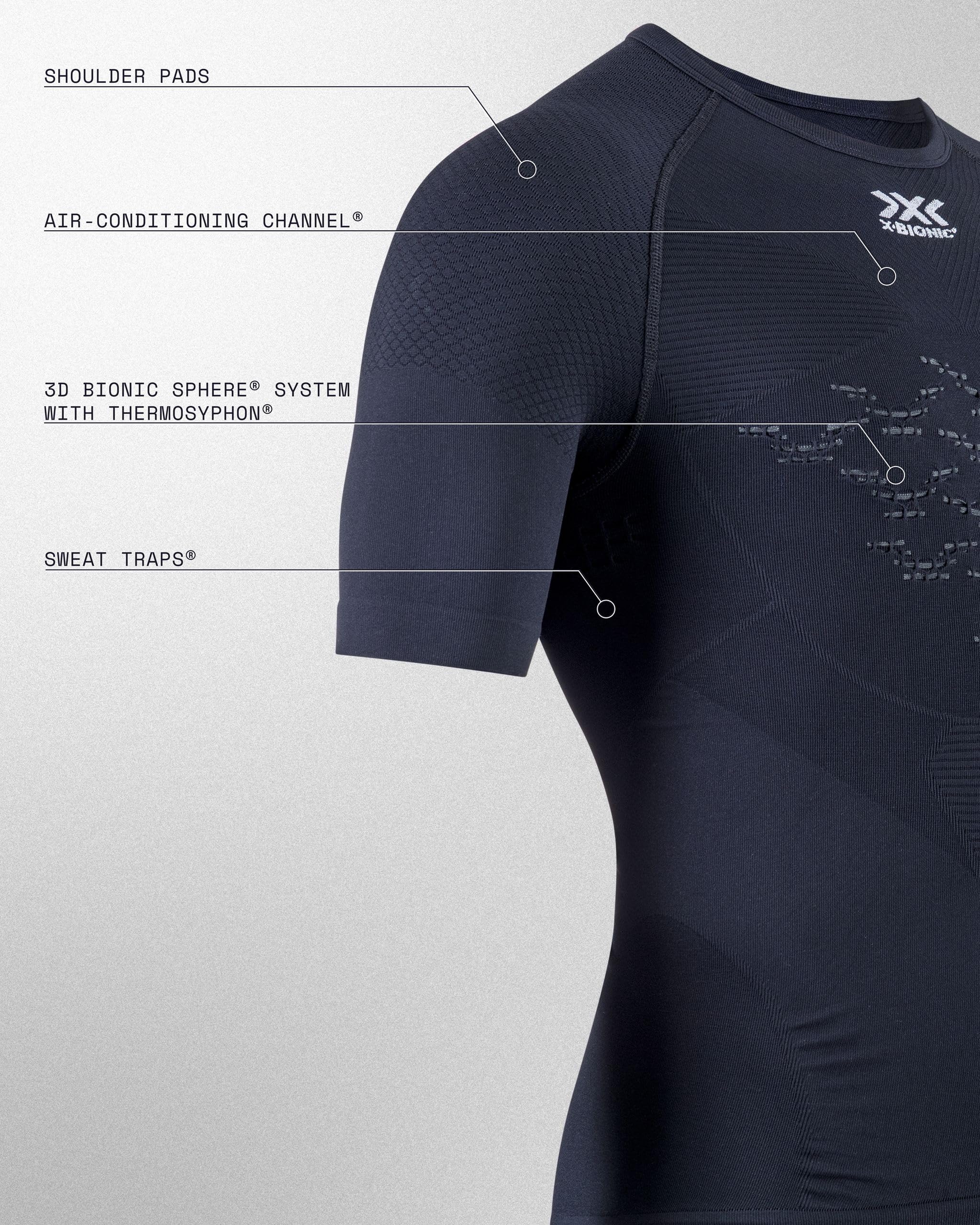 X-Bionic Energizer 4.0 Light maglia uomo maniche corte