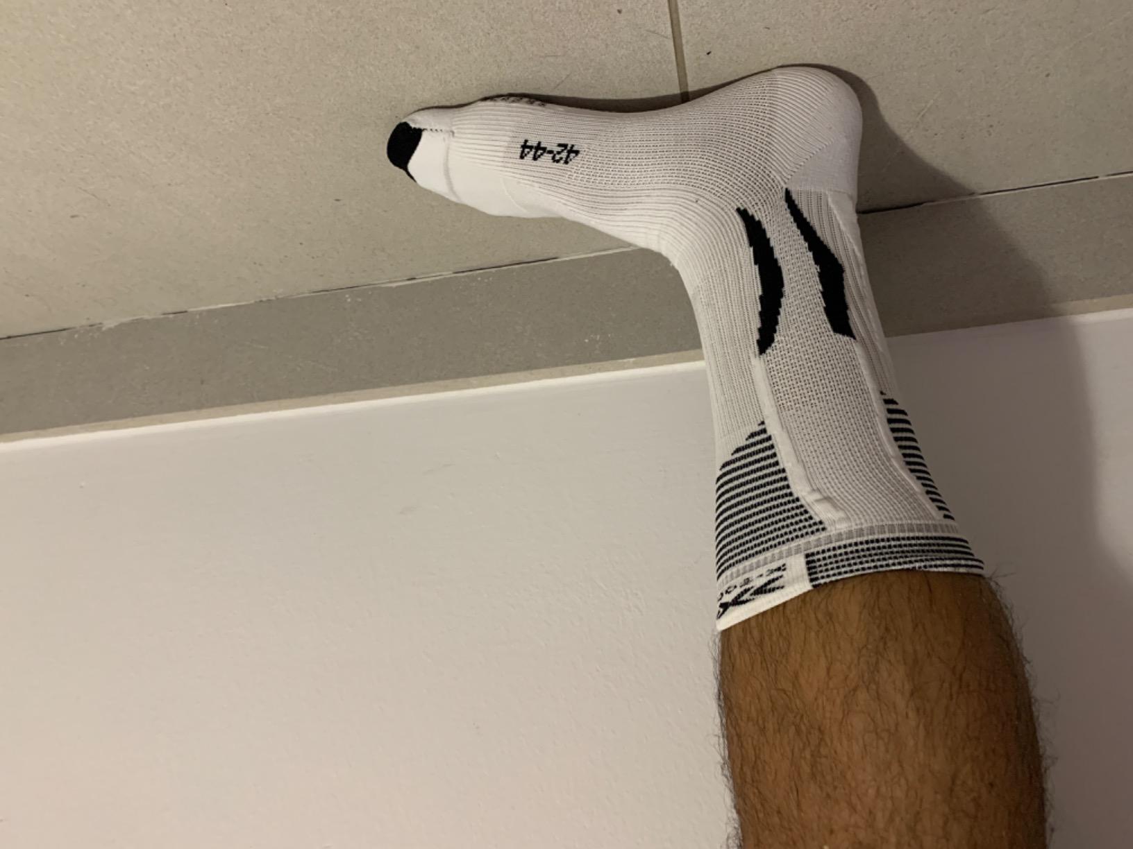 X-Socks Bike Race Calze Bici traspiranti protezione Achille