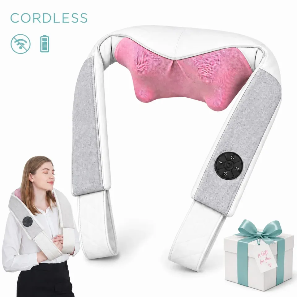 Nekteck Neck & Back Massager Massaggiatore Collo Shiatsu con Calore