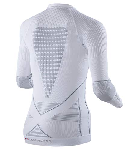 X-Bionic Energy Accumulator Maglia Termica Donna Bianco/Grigio