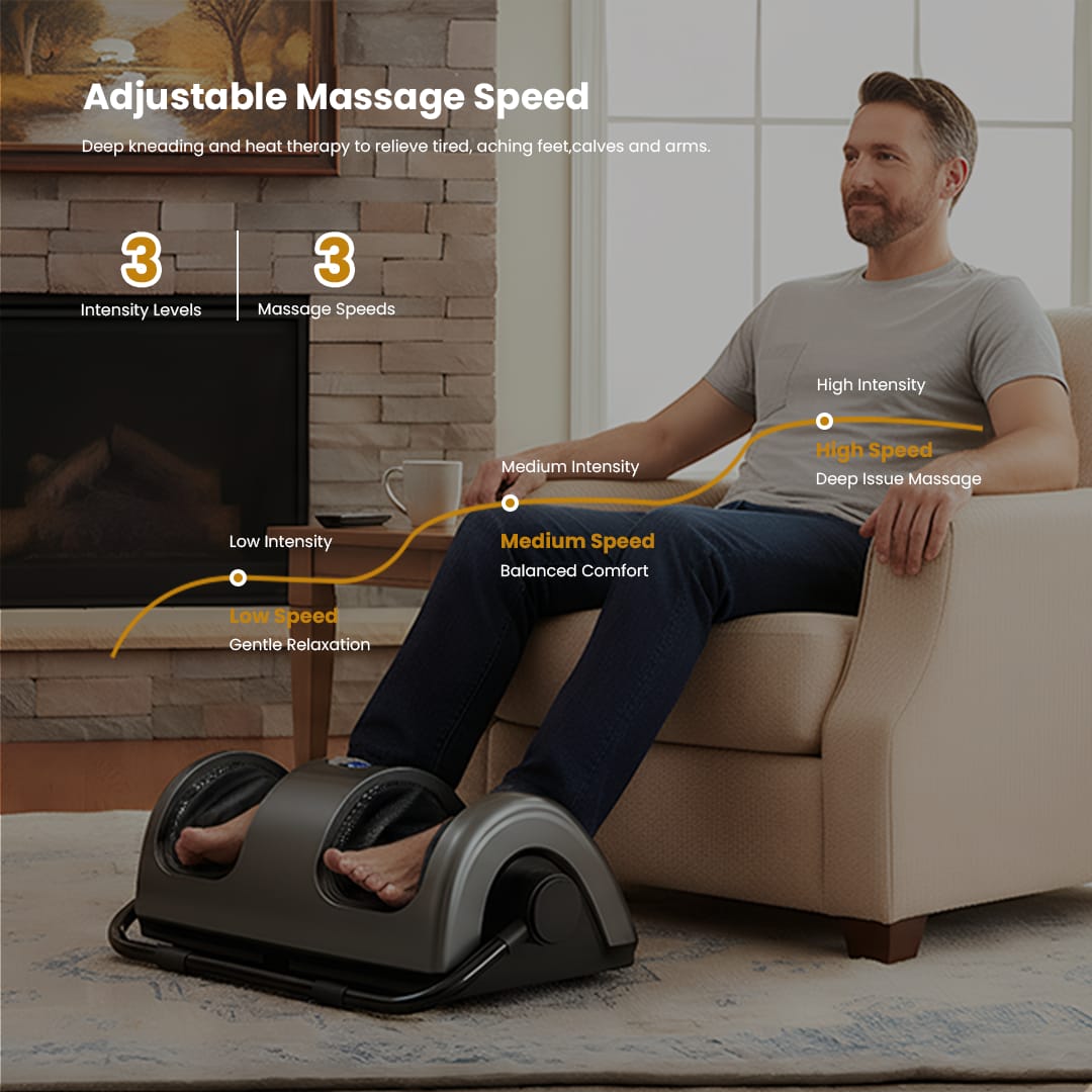 TISSCARE TC 212 Massaggiatore Piedi Shiatsu Grigio
