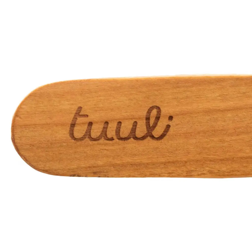 Tuuli pinze da barbecue legno ciliegio 30 cm incise