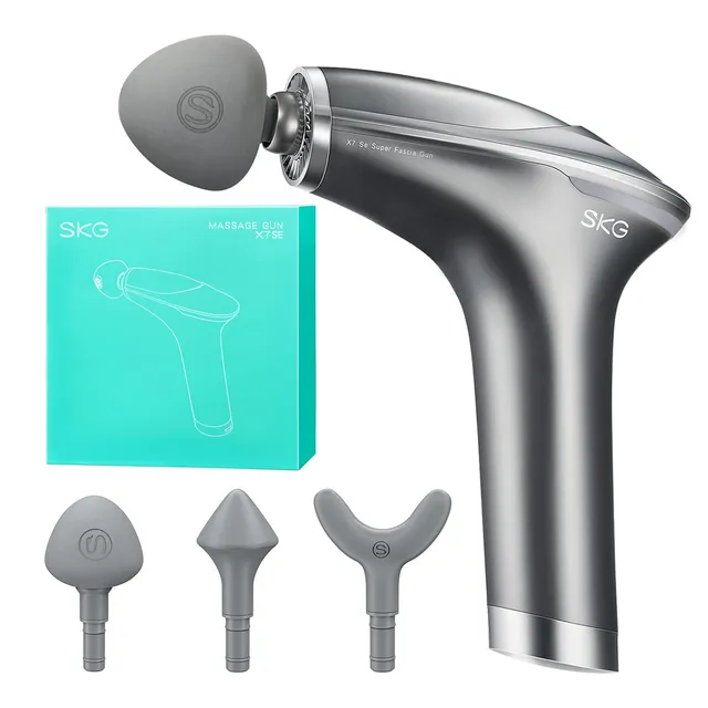 SKG X7SE Pistola Massaggio con Calore Massaggiatore Muscolare