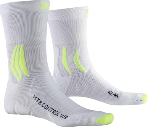 X-SOCKS Bike MTB Control WR 4.0 calzini 42-44 bianco idrorepellenti