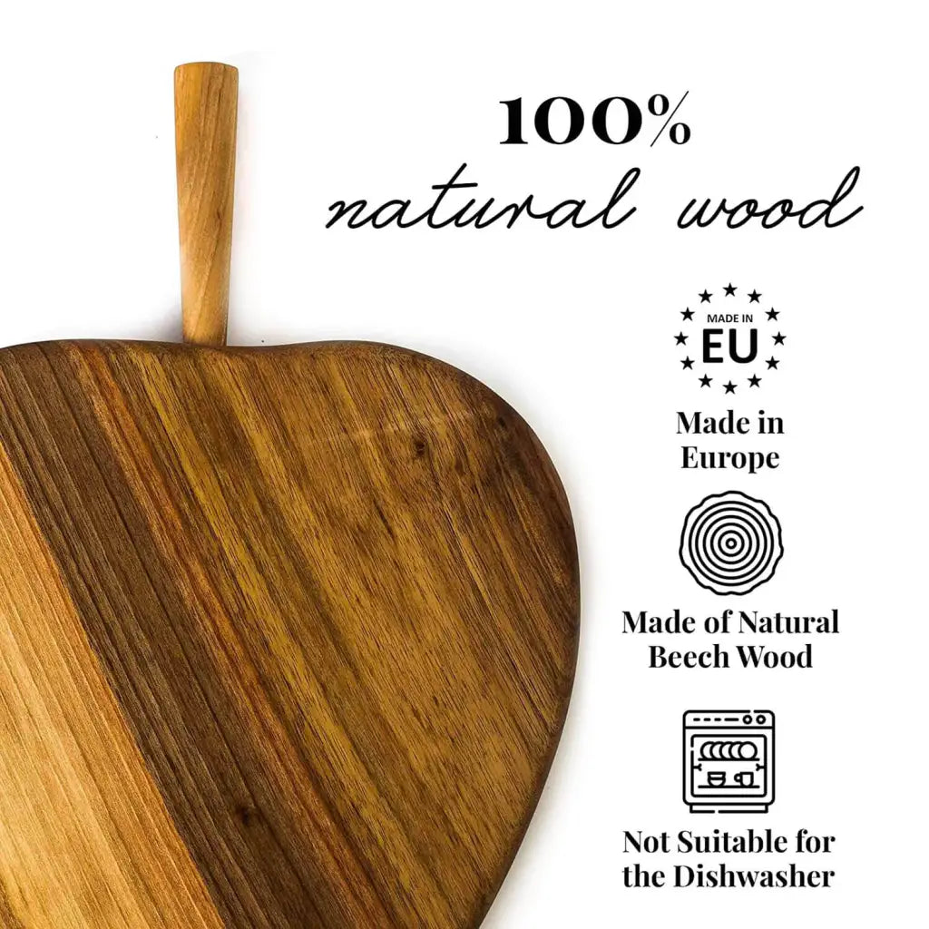 Tuuli Taglieri in Legno Mela Noce 35x26 cm