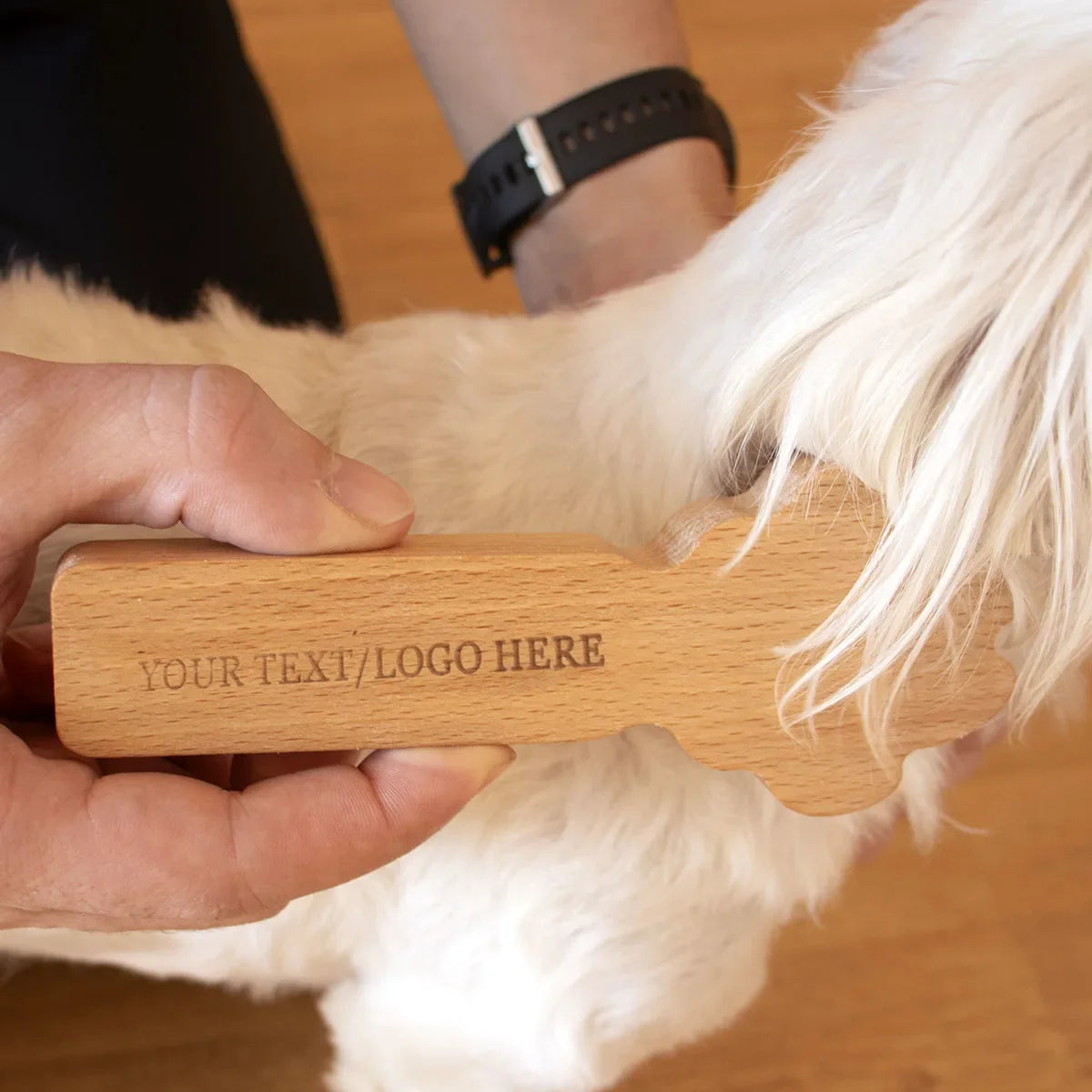 Tuuli Spazzola Massaggio Cani Personalizzata Zampa