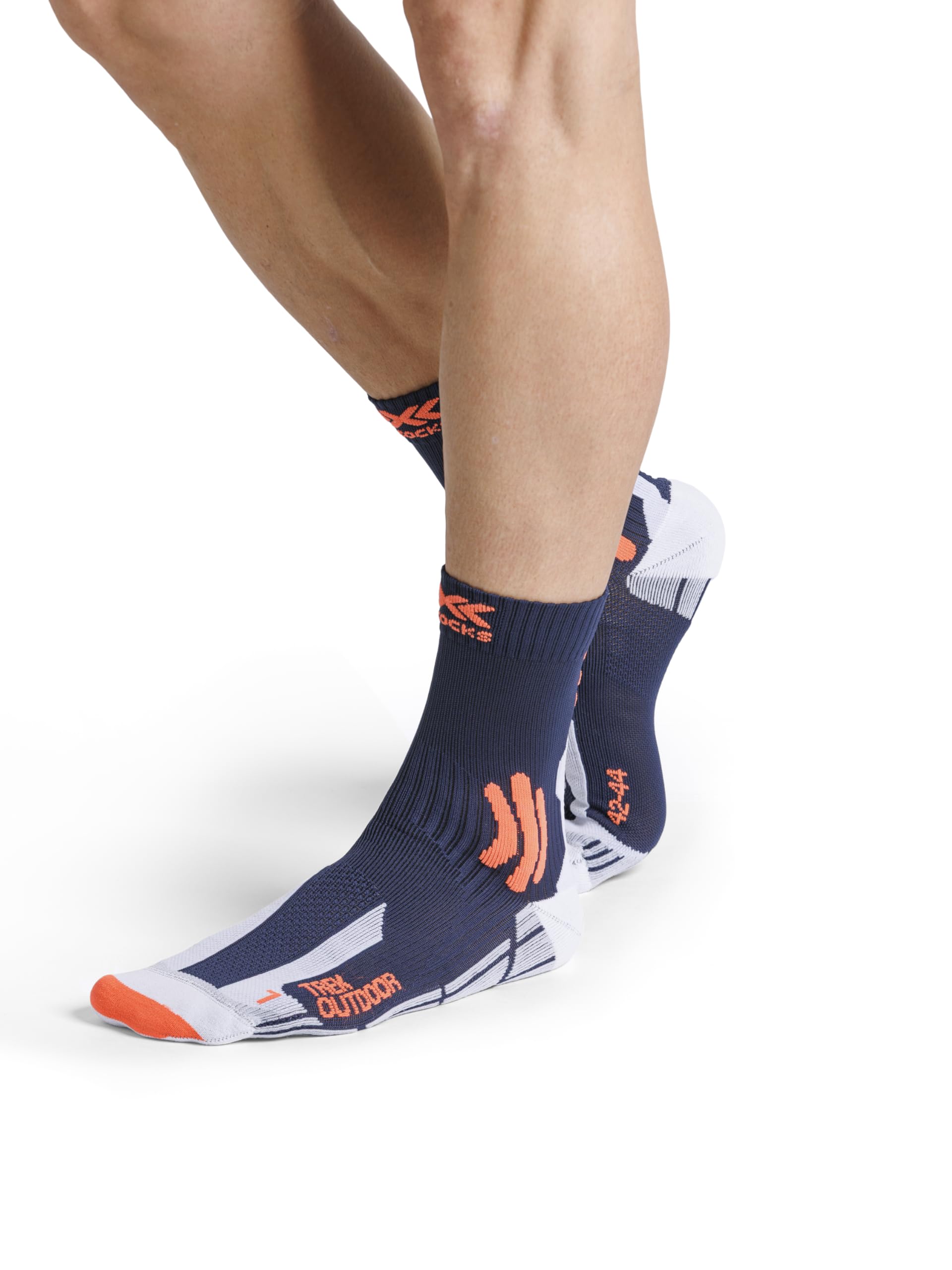 X-Socks Trek Outdoor 4.0 Calzini Trekking Blu/Arancione