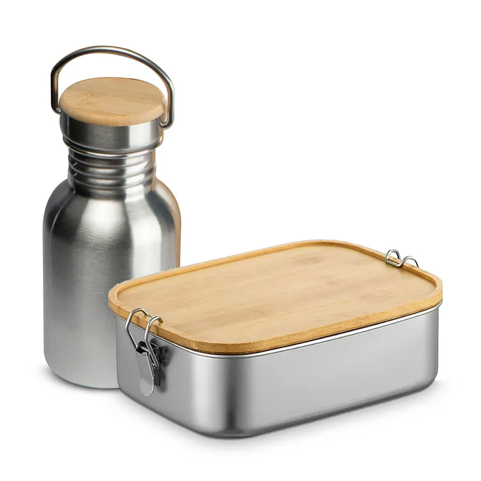 Tuuli Pranzo fuori casa Set portapranzo 800ml + bottiglia 400ml