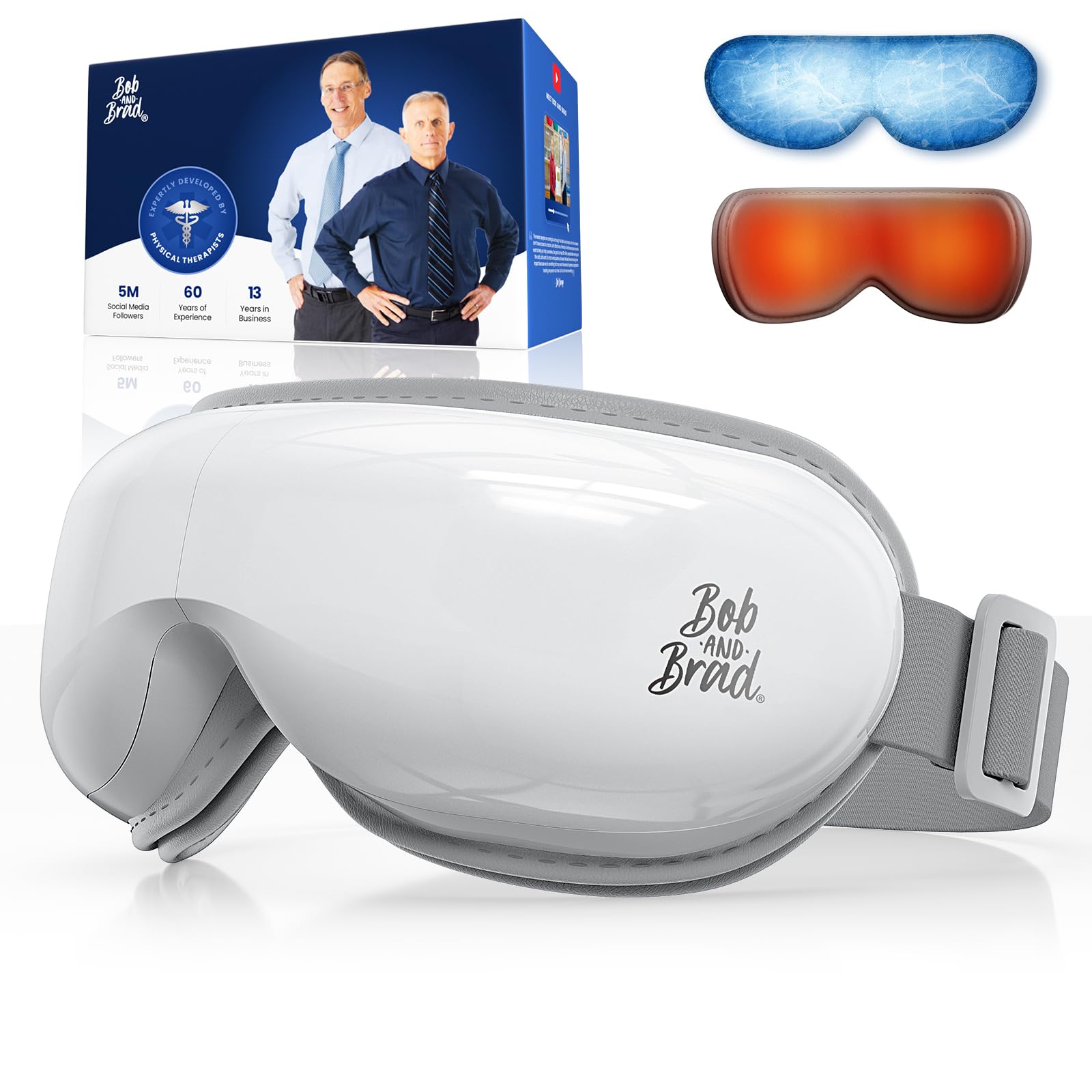 Bob and Brad Eye massaggiatore occhi bianco caldo e freddo bluetooth