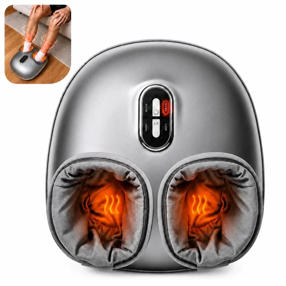 Nekteck Foot Massager massaggiatore piedi shiatsu con calore