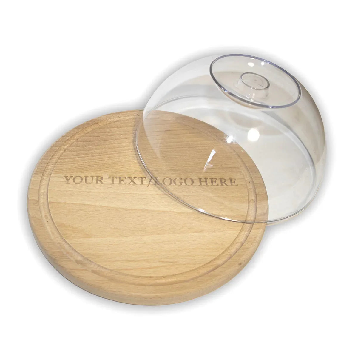 Tuuli Taglieri legno Tagliere rotondo personalizzato con coperchio