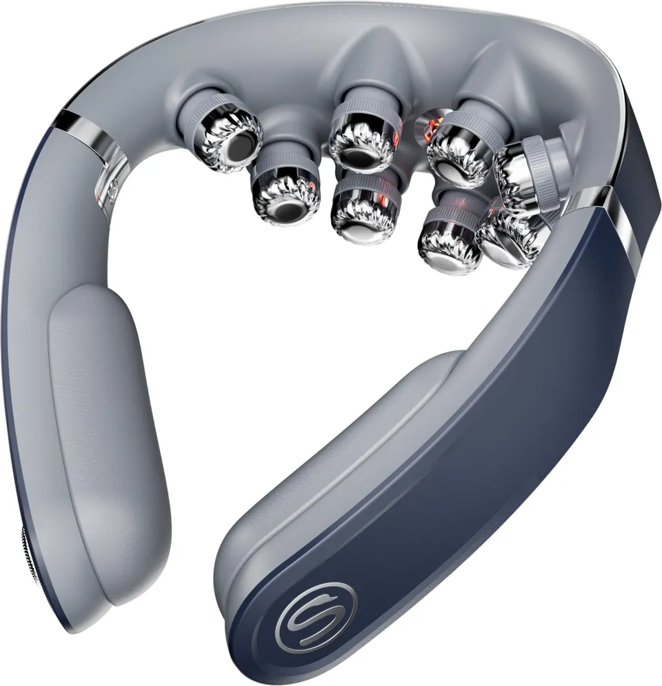 SKG G7 Pro-Fold Massaggiatore Collo Grigio Bianco