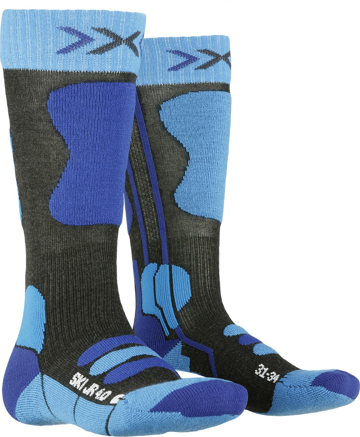 Bionic X-SOCKS Junior 4.0 calze sci 31-34 antracite blu