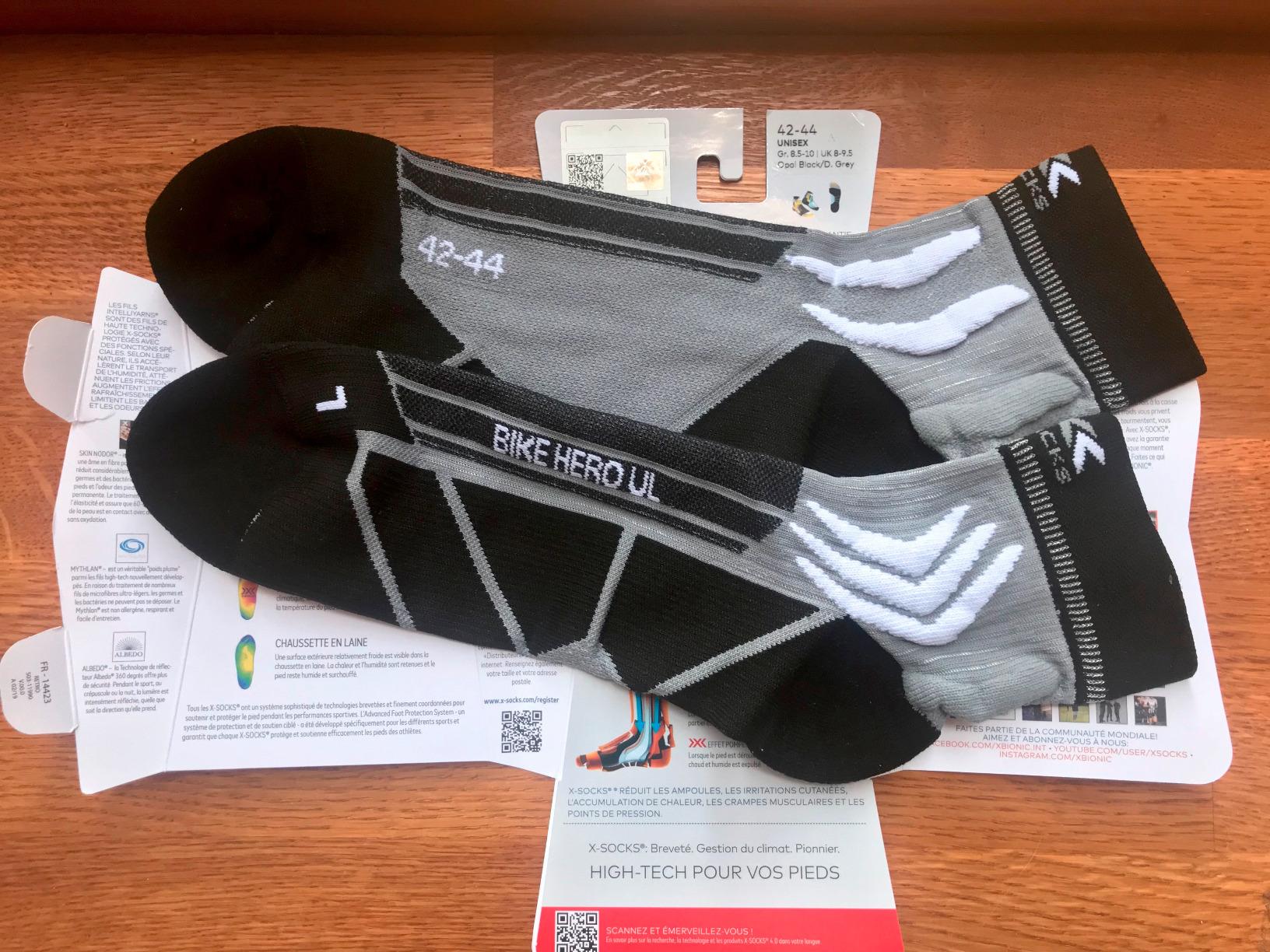 Bionic X-Socks Bike Hero Ultra Light calzini bici 44