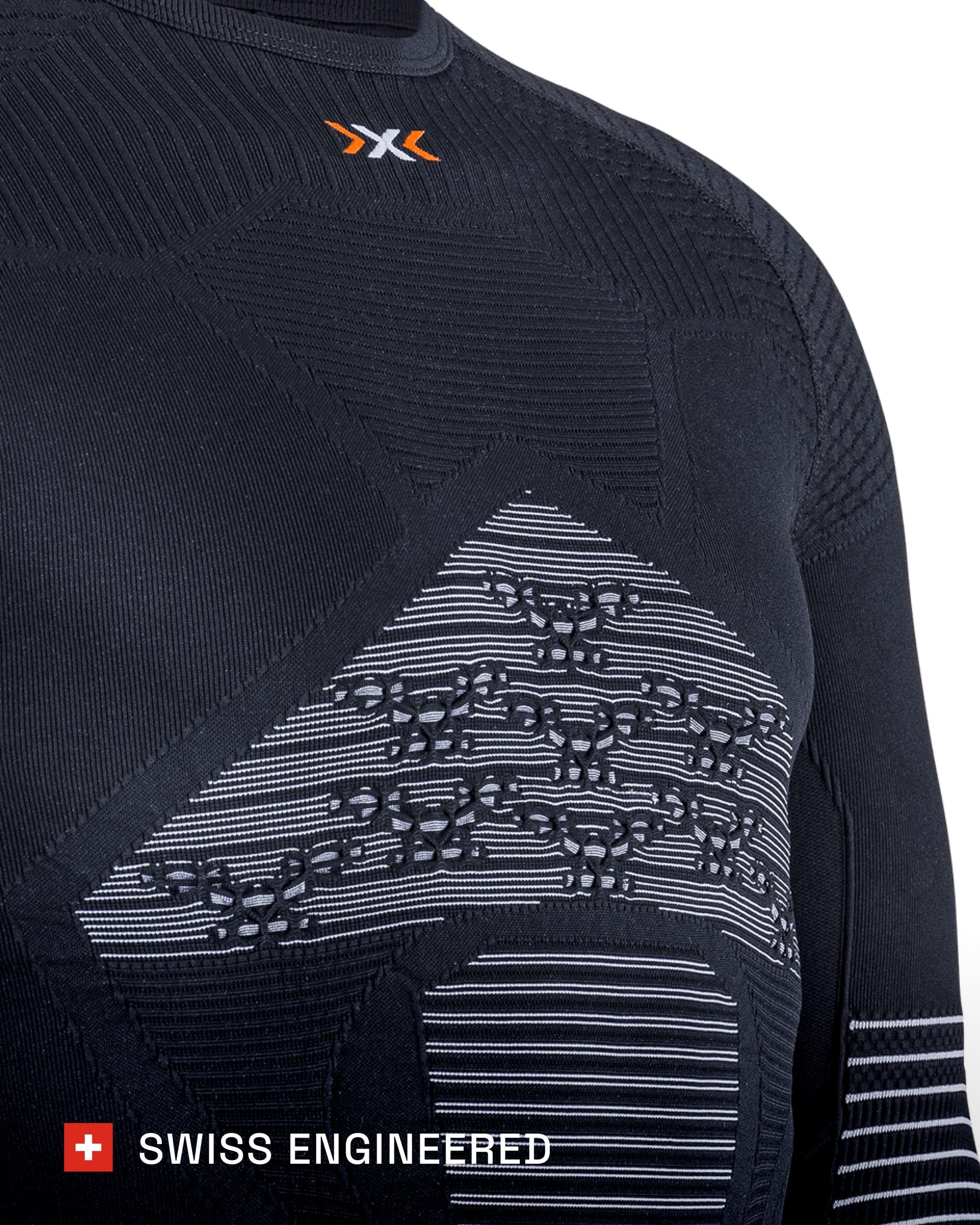 X-Bionic Energizer 4.0 Maglia Termica Grigio compressiva
