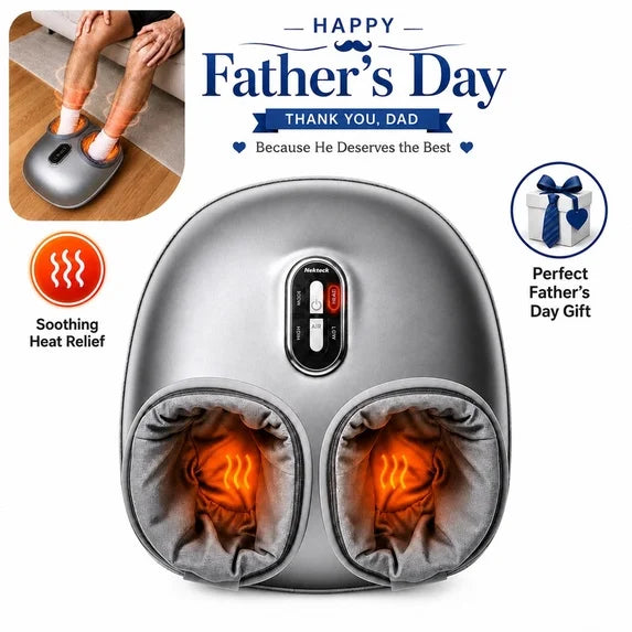 Nekteck Foot Massager massaggiatore piedi calore taglia 11/12