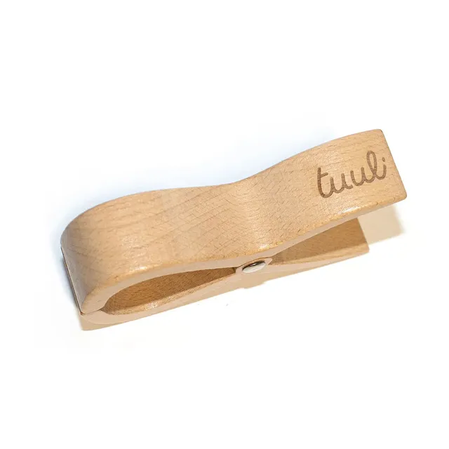 Tuuli Accessori casa legno Set 2 mollette spiaggia personalizzate