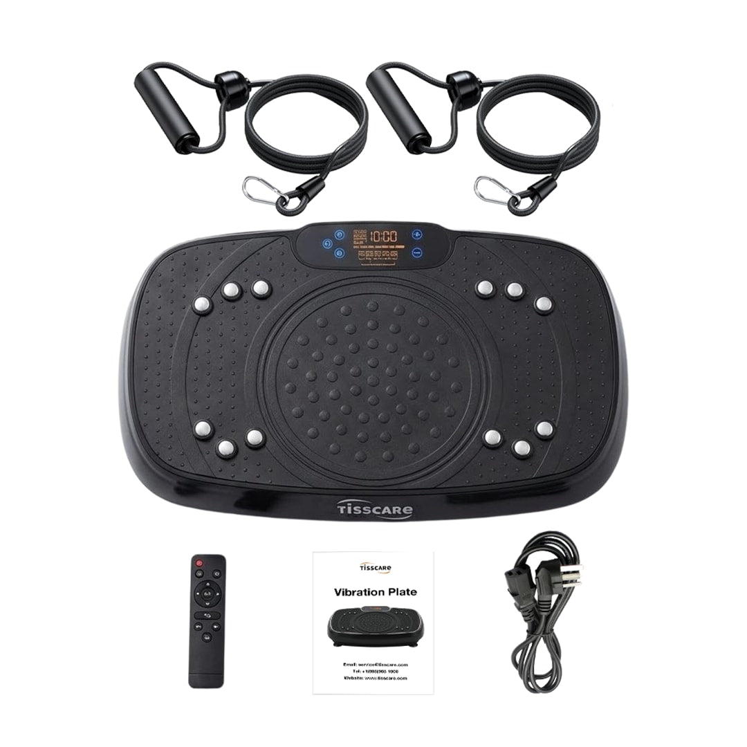 Tisscare Vibration Plate V1 Pedana Vibrante Nero corpo intero