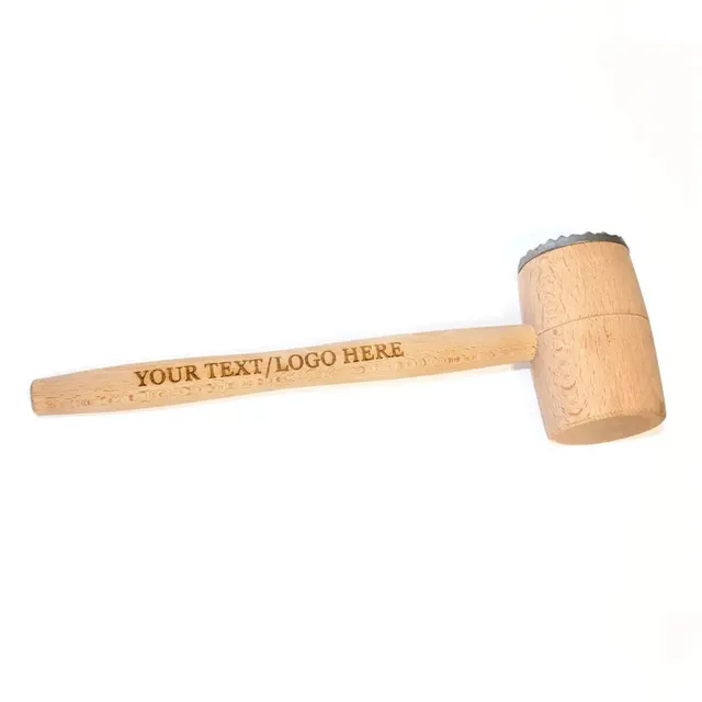 Tuuli Utensili da cucina Batticarne Faggio 28 cm Personalizzato