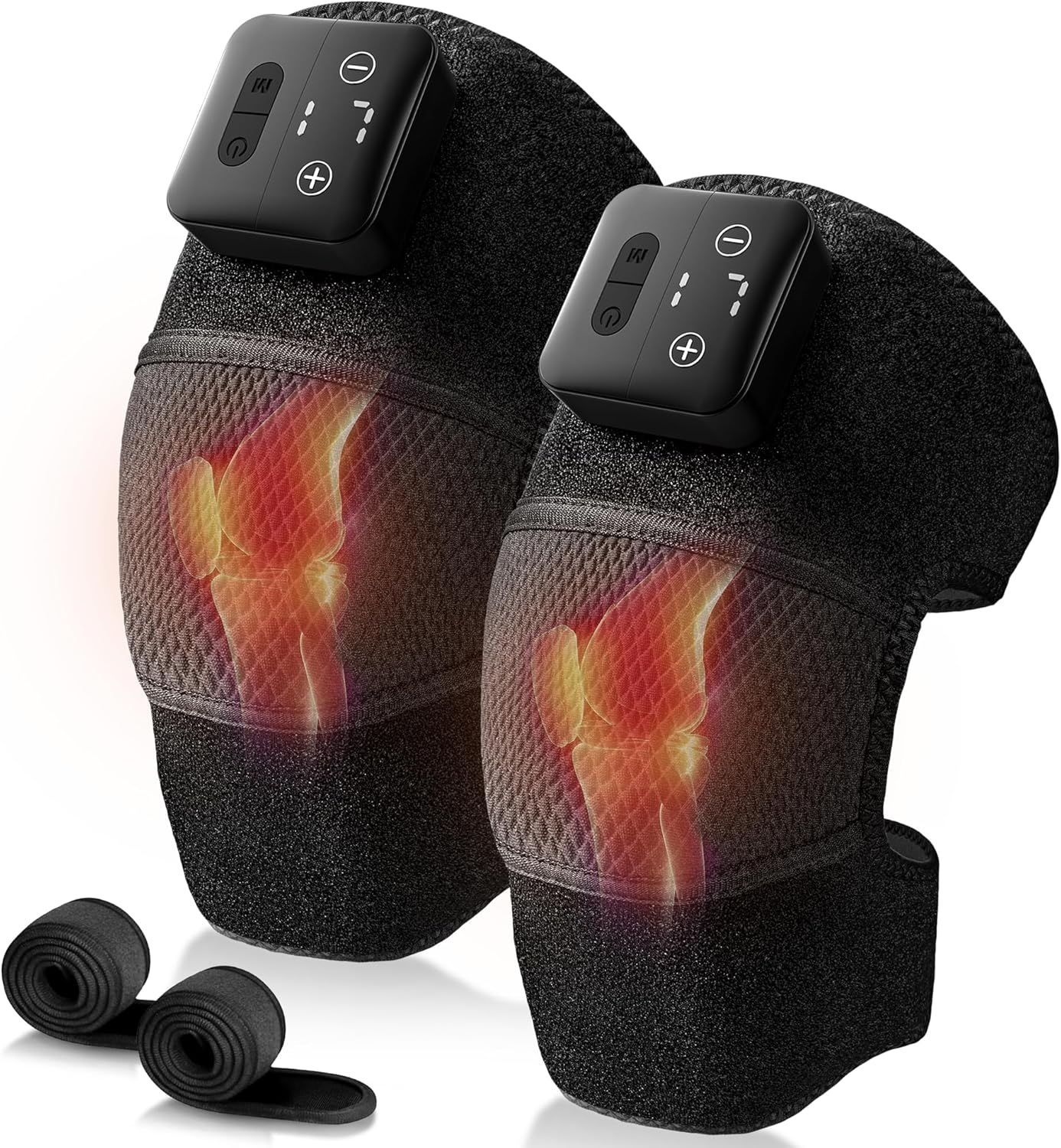 Nekteck Knee Massager Massaggiatore Ginocchio con Calore Singolo