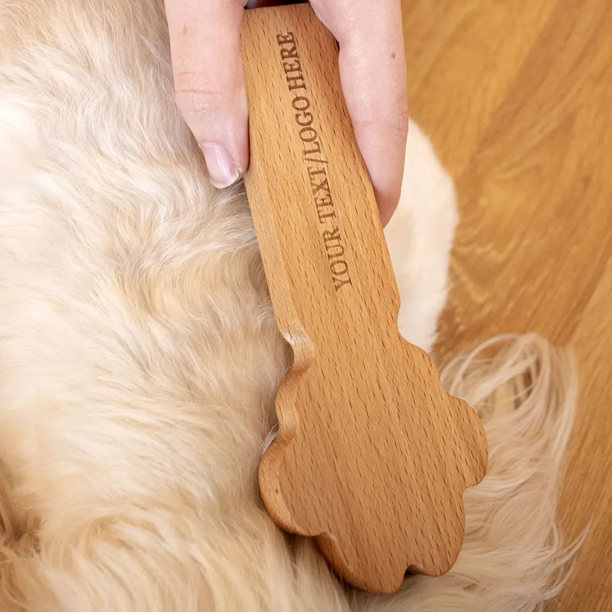 Tuuli Spazzola Massaggio Cani Personalizzata Zampa