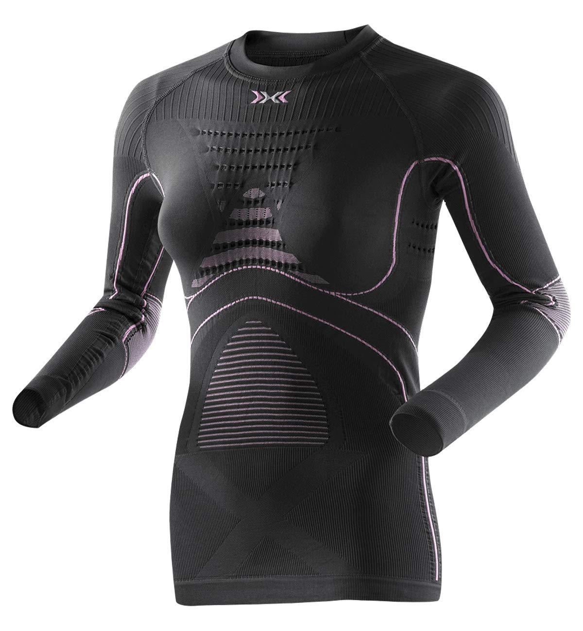 X-Bionic Energy Accumulator Maglia Termica Donna Bianco/Grigio