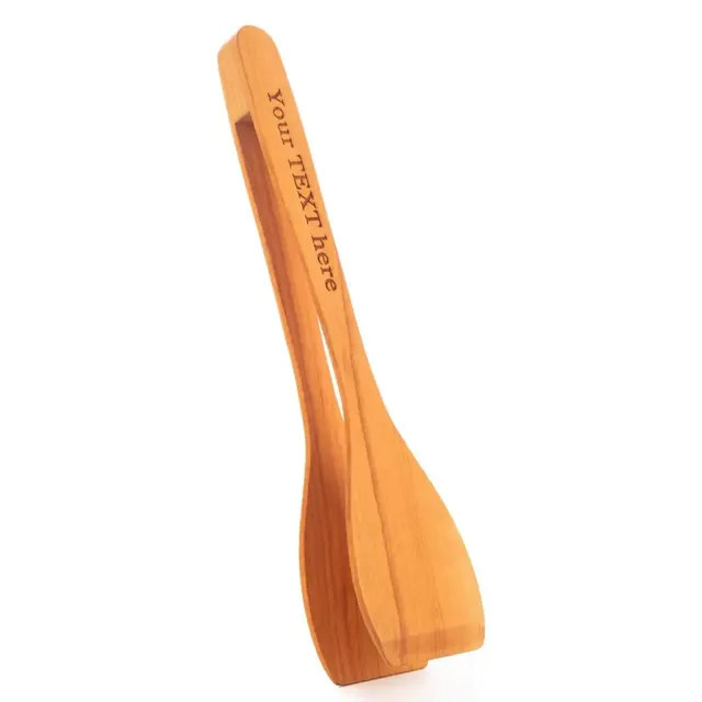 Tuuli pinze da barbecue legno ciliegio 30 cm incise
