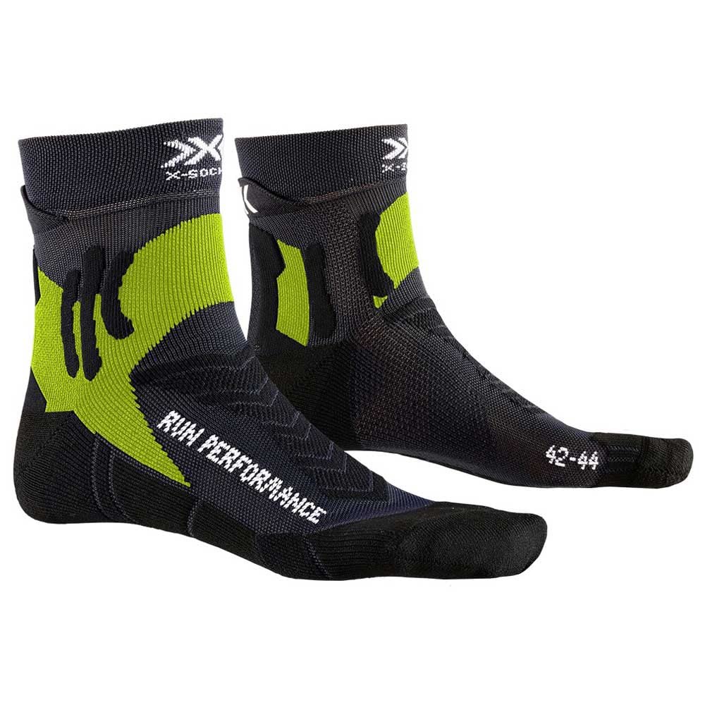 X-Socks Run Performance calzini running traspiranti neri