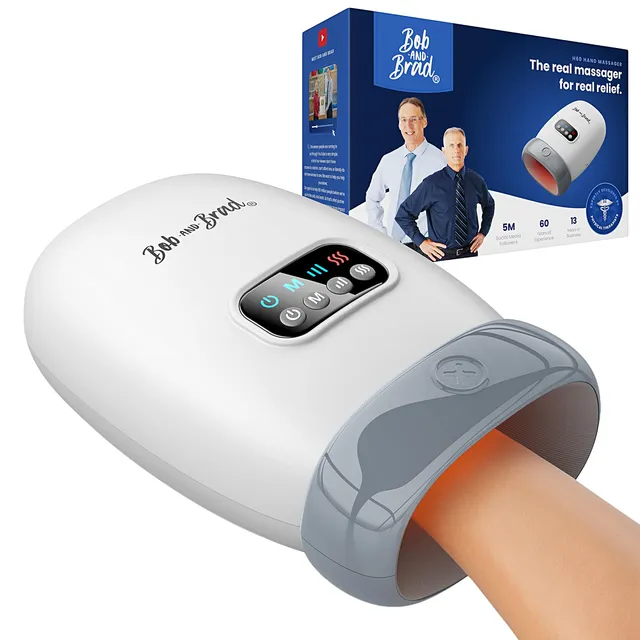 Bob and Brad H60 Massaggiatore Mani Calore e Compressione Ricaricabile