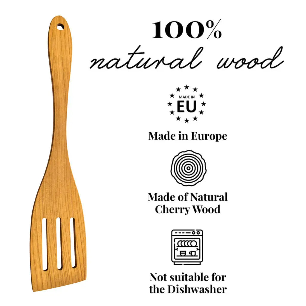 Tuuli Spatola Legno Ciliegio Personalizzata 30 cm
