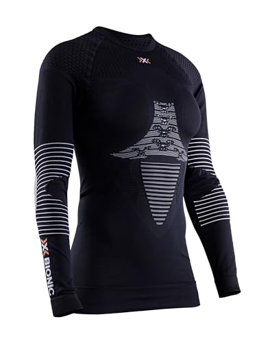X-Bionic Energizer 4.0 Maglia Termica Donna Nera M maniche lunghe