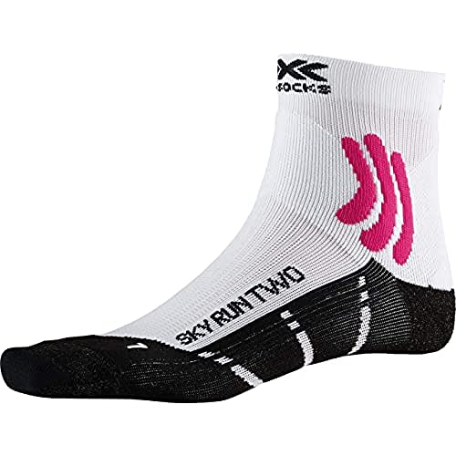 X-Socks Sky Run Two Calze running donna 37-38 Rosa Grigio