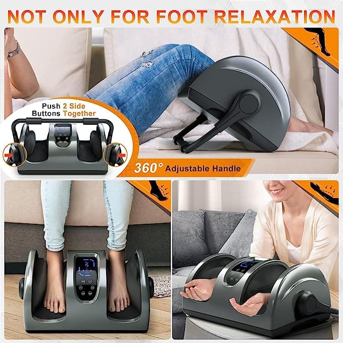 Tisscare Foot Massagers massaggiapiedi shiatsu con calore