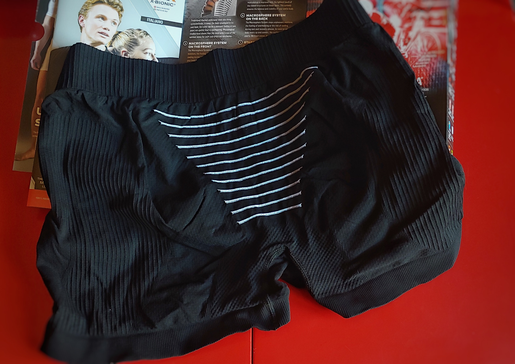 X-Bionic Invent Light Boxer Uomo Nero termoregolante